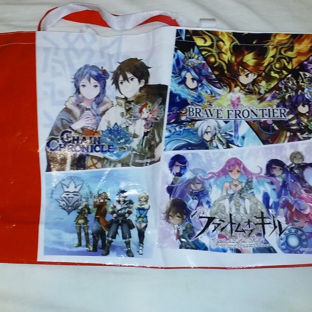 Anime Chain Chronicle Brave Frontier Gumi Souvenir Shopping Bag